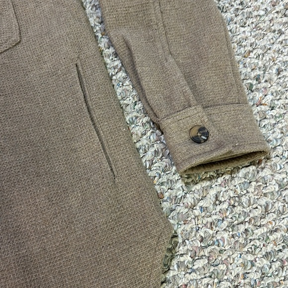 RD Style Jessica Shacket in taupe - Picture 3 of 5